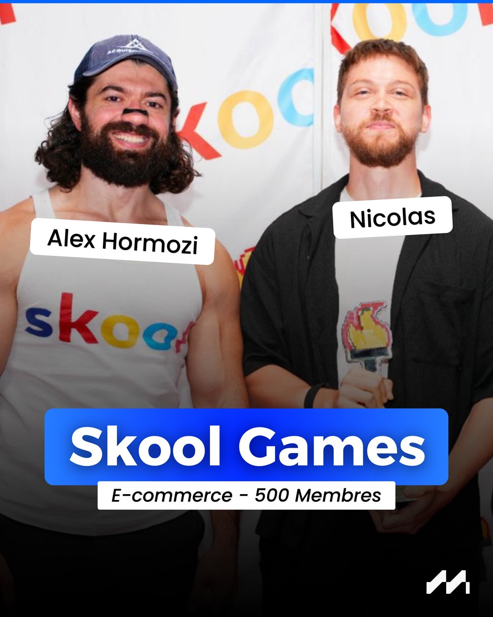 Nicolas — E-commerce, 500 membres
